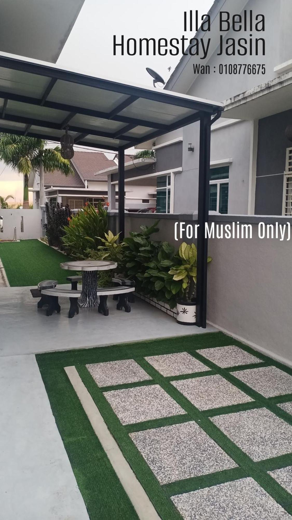 Illa Bella Homestay Jasin Exterior foto